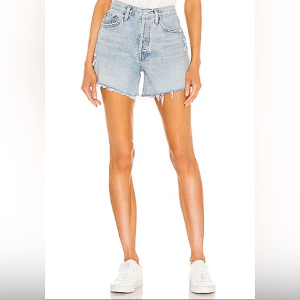 AGOLDE Long Parker Shorts